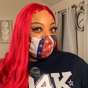 🎭 5/$25 4th of July Star Spangled Banner Mask